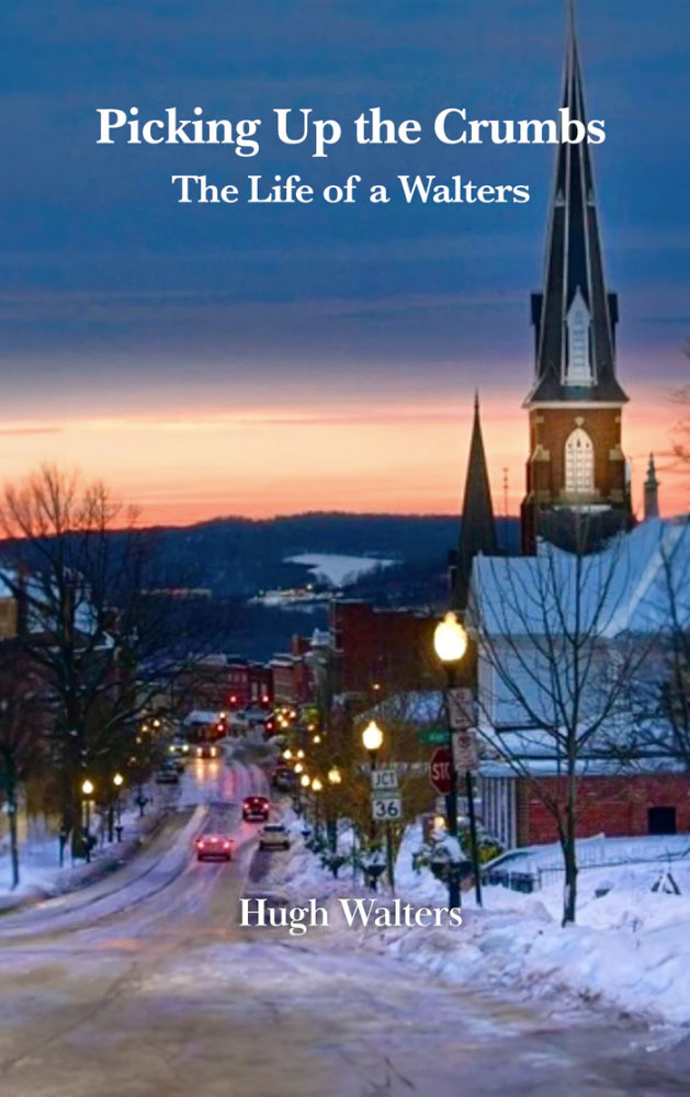 winter photo of downtown Frostburg
