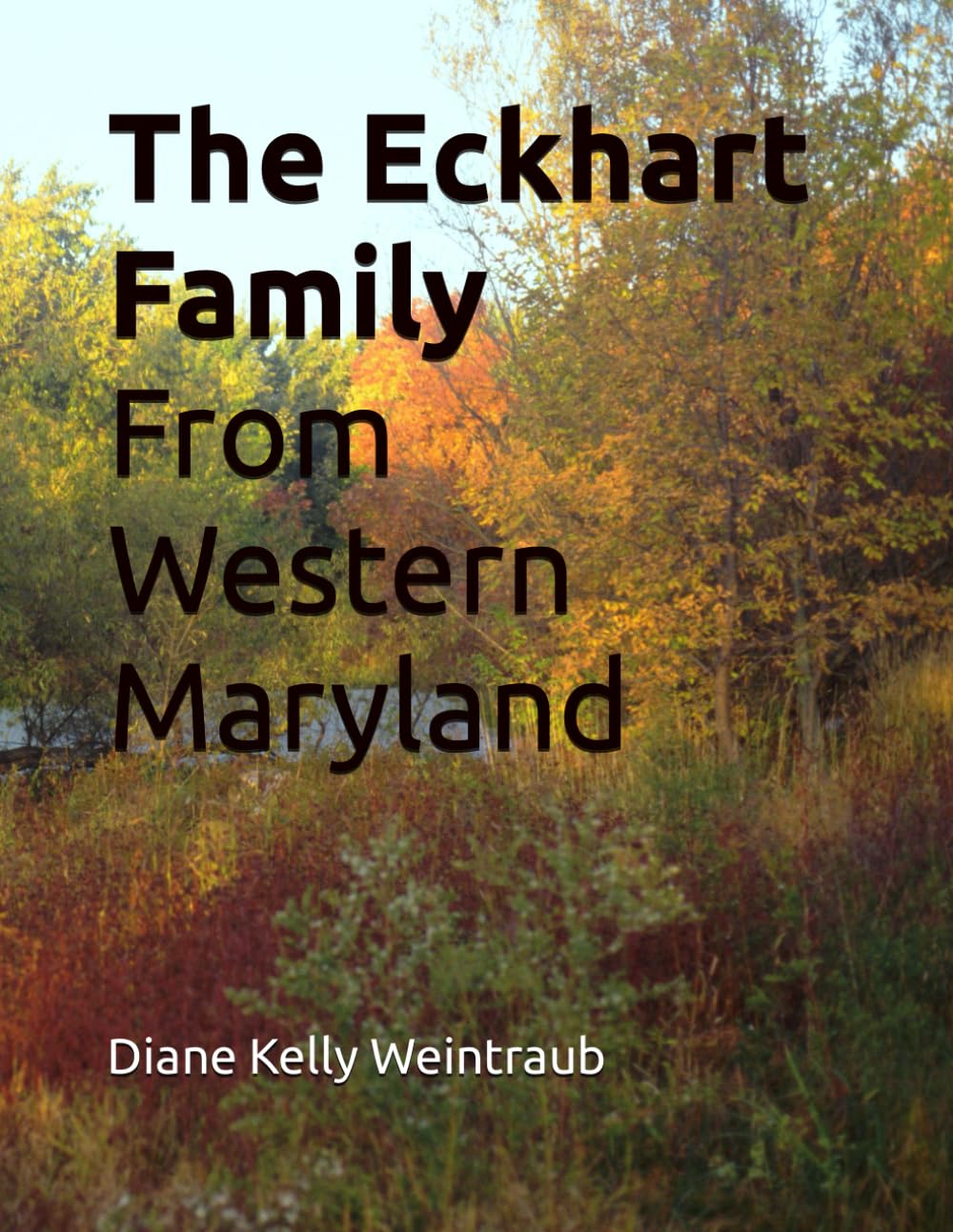 Book Cover - The Eckhart Family from Western Maryland
