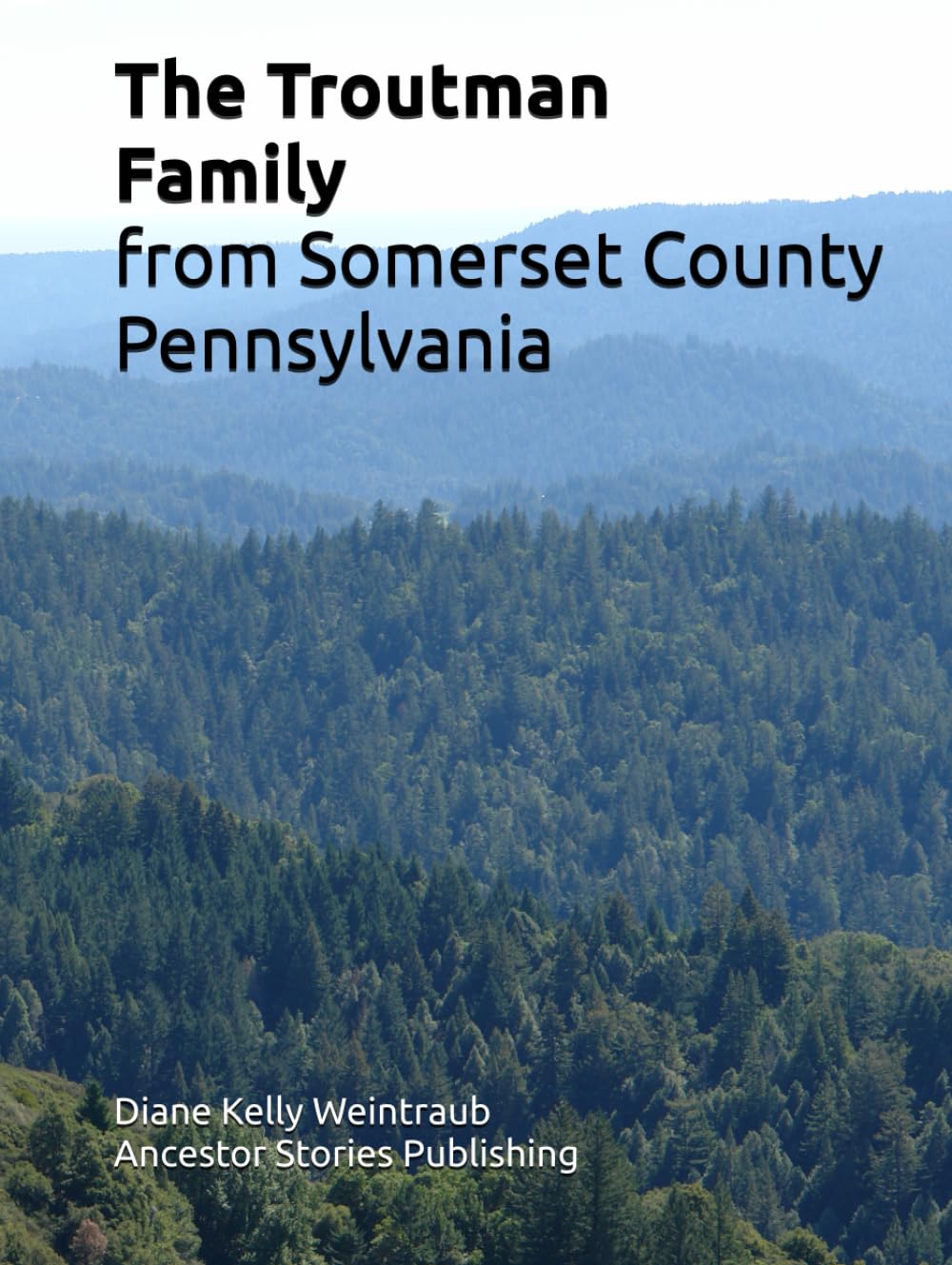 Book Cover - The Troutman Family from Somerset County Pennsylvania